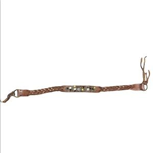 Hollister Brown leather belt